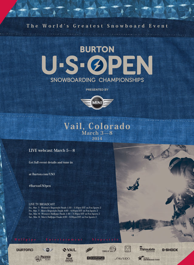 BURTON US OPEN 2014 SLOPE STYLE 角野友基は決勝進出ならず