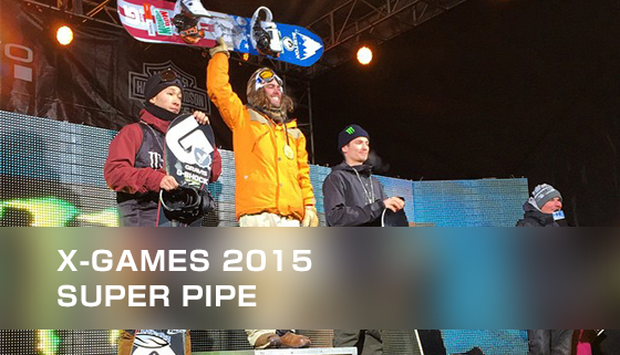 X-GAMES 2015スーパーパイプでで平岡卓が銀！優勝はダニー・デービス